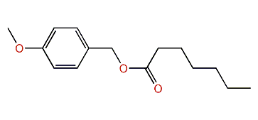 4-Methoxybenzyl heptanoate